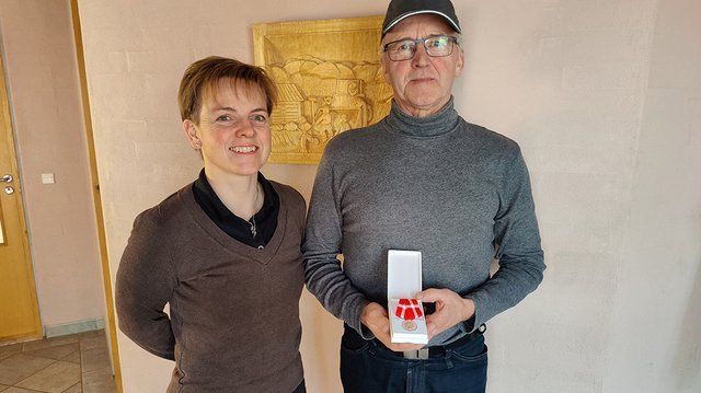 Den Kongelige Belønningsmedalje: Orla Kviesgaard 2022
